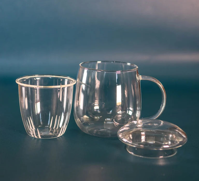 Glass Tea Cup with Infuser